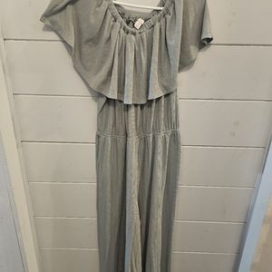 Short sleeve jumpsuit